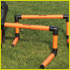 Folding 9ins Hurdle Set